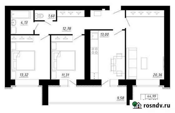 3-комнатная квартира, 81.3 м², 2/9 эт. на продажу в Салавате Салават