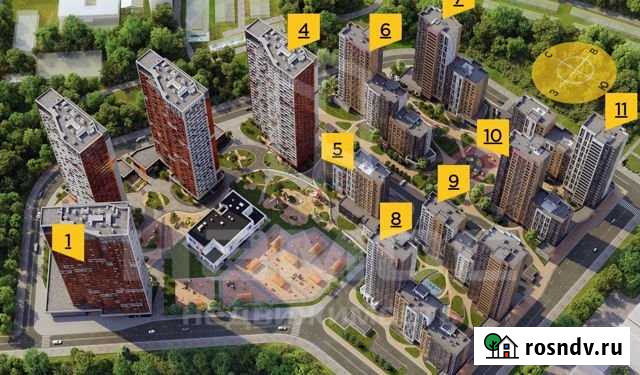 1-комнатная квартира, 36.4 м², 28/31 эт. на продажу в Москве Москва - изображение 1