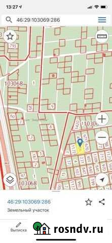 Участок СНТ, ДНП 10 сот. на продажу в Курске Курск - изображение 1