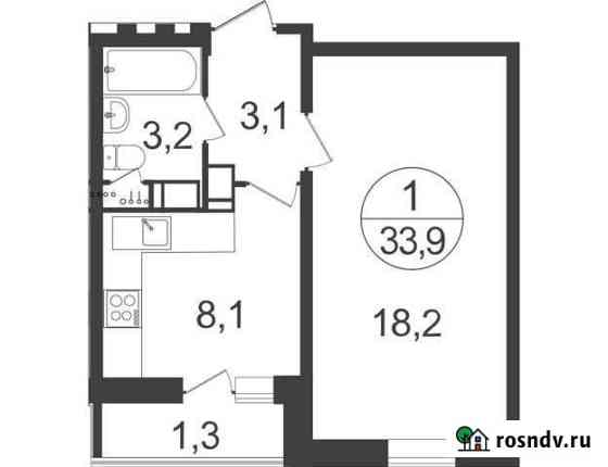 1-комнатная квартира, 33.9 м², 17/22 эт. на продажу в Балашихе Балашиха