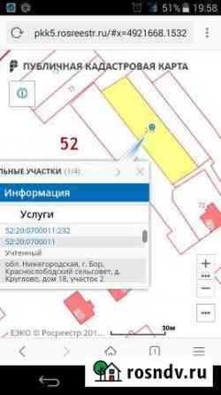 Участок ИЖС 10 сот. на продажу в Бору Бор