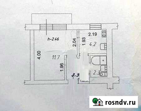 1-комнатная квартира, 22.5 м², 1/5 эт. на продажу в Севастополе Севастополь - изображение 1