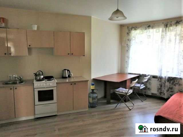 Квартира-студия, 28 м², 2/18 эт. в аренду на длительный срок в Мурино Мурино - изображение 1