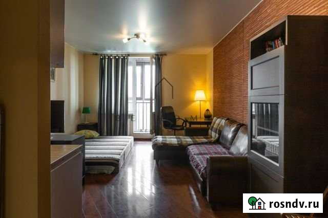 Квартира-студия, 33 м², 7/23 эт. в аренду на длительный срок в Санкт-Петербурге Санкт-Петербург - изображение 1