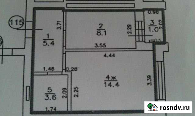 1-комнатная квартира, 33 м², 7/7 эт. на продажу в Калининграде Калининград - изображение 1