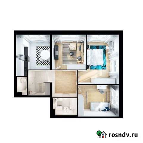 3-комнатная квартира, 72.5 м², 25/25 эт. на продажу в Котельниках Котельники - изображение 1