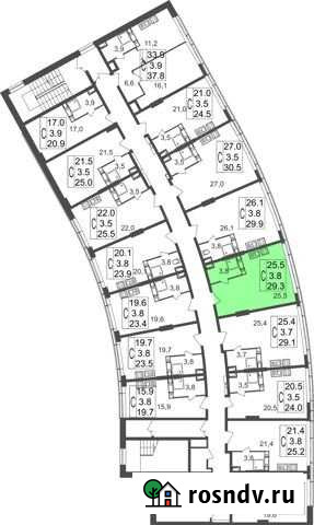 Квартира-студия, 29.3 м², 5/17 эт. на продажу в Королеве Королев - изображение 1