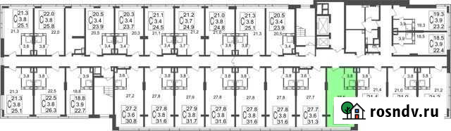 Квартира-студия, 31.3 м², 10/17 эт. на продажу в Королеве Королев - изображение 1