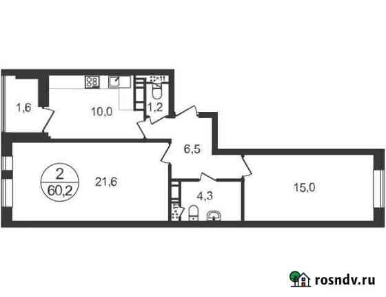 1-комнатная квартира, 36.8 м², 4/17 эт. на продажу в Балашихе Балашиха