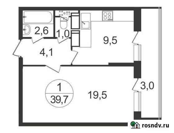 1-комнатная квартира, 39.7 м², 11/22 эт. на продажу в Балашихе Балашиха