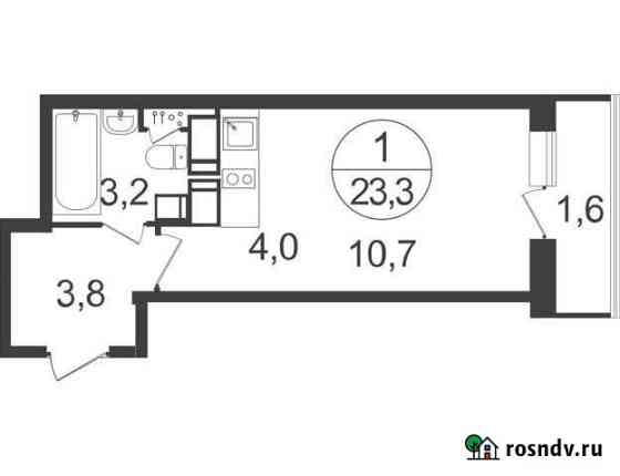 1-комнатная квартира, 23.3 м², 17/22 эт. на продажу в Балашихе Балашиха