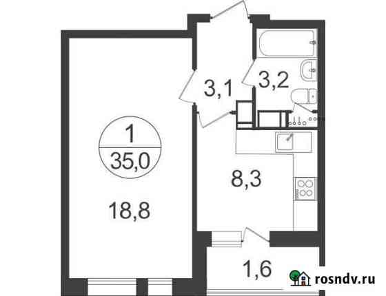 1-комнатная квартира, 35 м², 4/22 эт. на продажу в Балашихе Балашиха