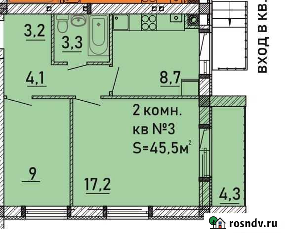 2-комнатная квартира, 46 м², 1/5 эт. на продажу в Керче Керчь - изображение 1