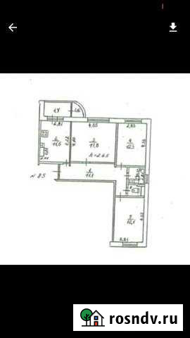 3-комнатная квартира, 72 м², 4/9 эт. на продажу в Твери Тверь - изображение 1