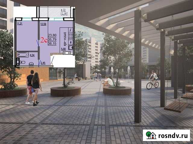 1-комнатная квартира, 38.2 м², 5/10 эт. на продажу в Челябинске Челябинск - изображение 1