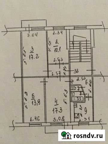 4-комнатная квартира, 76 м², 3/5 эт. на продажу в Иркутске Иркутск - изображение 1