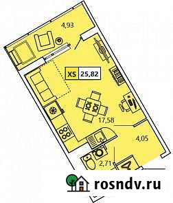 Квартира-студия, 26.2 м², 1/11 эт. на продажу в Санкт-Петербурге Санкт-Петербург - изображение 1