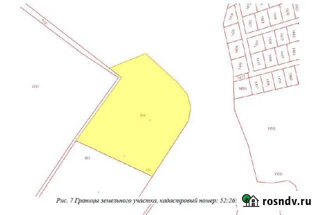 Участок ИЖС 324 сот. на продажу в Кстово Кстово - изображение 1