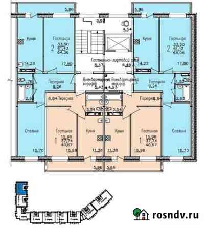 1-комнатная квартира, 40 м², 8/10 эт. на продажу в Набережных Челнах Набережные Челны