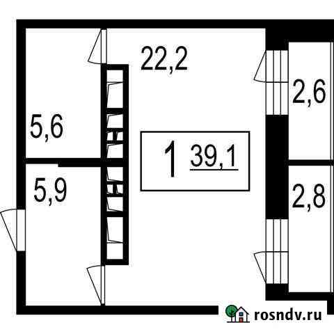 1-комнатная квартира, 33.7 м², 7/7 эт. на продажу в Мытищах Мытищи