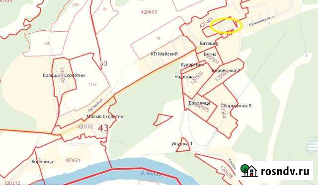Участок ИЖС 45 сот. на продажу в Кирово-Чепецке Кирово-Чепецк - изображение 1