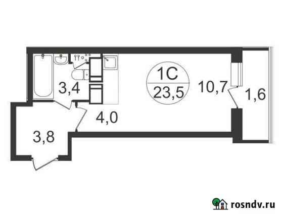 1-комнатная квартира, 23.5 м², 7/22 эт. на продажу в Балашихе Балашиха