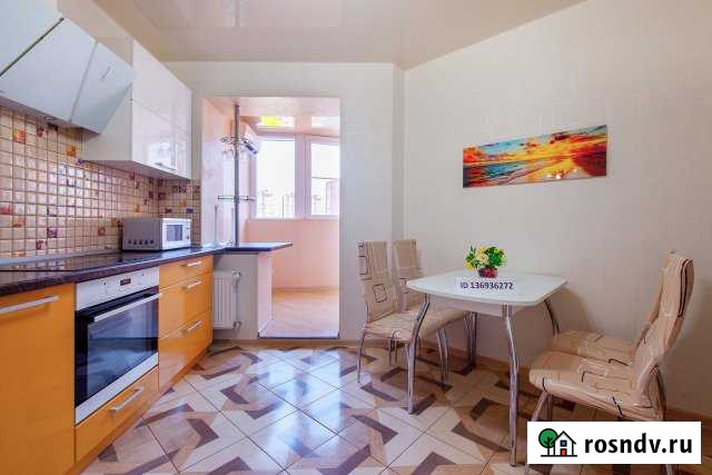 1-комнатная квартира, 40 м², 11/18 эт. в аренду посуточно в Краснодаре Краснодар - изображение 1