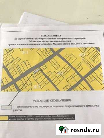 Участок СНТ, ДНП 11 сот. на продажу в Медведовской Медведовская - изображение 1