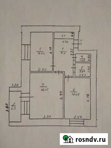 2-комнатная квартира, 49.9 м², 2/3 эт. на продажу в Авдоне Авдон - изображение 1