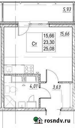 Квартира-студия, 25 м², 12/24 эт. на продажу в Санкт-Петербурге Санкт-Петербург
