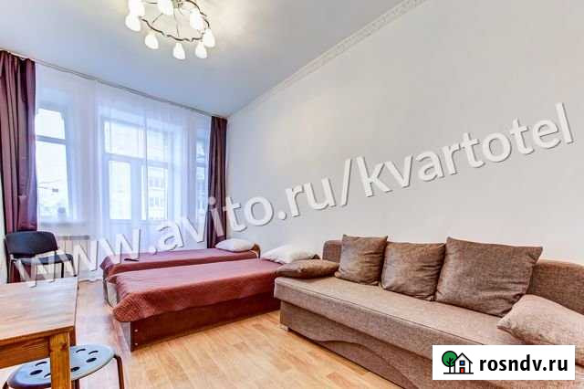 Комната 18 м² в 9-ком. кв., 3/5 эт. в аренду посуточно в Санкт-Петербурге Санкт-Петербург - изображение 1