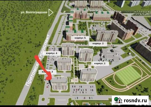 Квартира-студия, 25 м², 6/16 эт. на продажу в Кемерово Кемерово - изображение 1