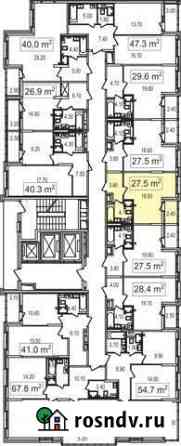 Квартира-студия, 27.7 м², 7/25 эт. на продажу в Москве Москва