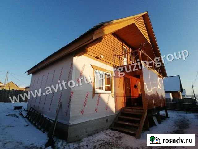 Дом 100 м² на участке 6 сот. на продажу в Хомутово Иркутской области Хомутово - изображение 1
