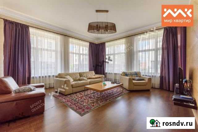 3-комнатная квартира, 112 м², 2/9 эт. в аренду на длительный срок в Санкт-Петербурге Санкт-Петербург - изображение 1