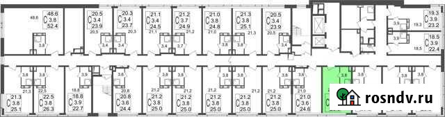Квартира-студия, 25 м², 3/17 эт. на продажу в Королеве Королев - изображение 1