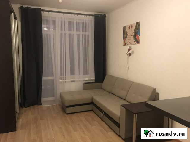 Квартира-студия, 25 м², 10/19 эт. в аренду на длительный срок в Санкт-Петербурге Санкт-Петербург - изображение 1