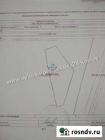 Участок ИЖС 7 сот. на продажу в Коврове Ковров - изображение 1