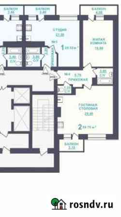 2-комнатная квартира, 59.8 м², 1/10 эт. на продажу в Ярославле Ярославль