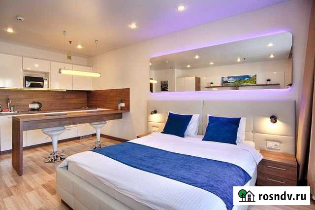 Квартира-студия, 33 м², 15/16 эт. в аренду посуточно в Санкт-Петербурге Санкт-Петербург - изображение 1