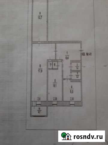 3-комнатная квартира, 56.8 м², 4/5 эт. на продажу в Лабытнанги Лабытнанги - изображение 1
