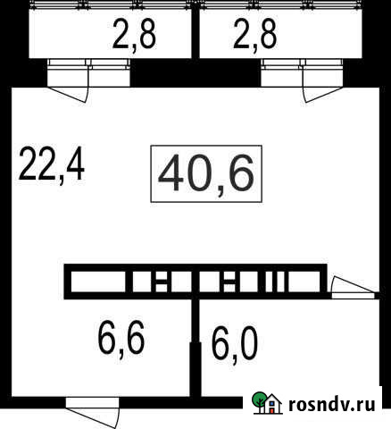 1-комнатная квартира, 35 м², 7/7 эт. на продажу в Мытищах Мытищи - изображение 1