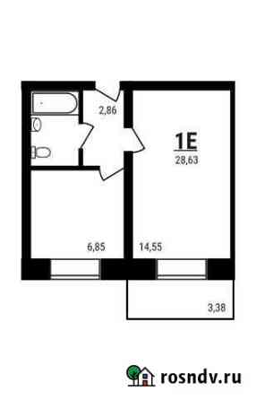 1-комнатная квартира, 28.6 м², 2/5 эт. на продажу в Тучково Тучково