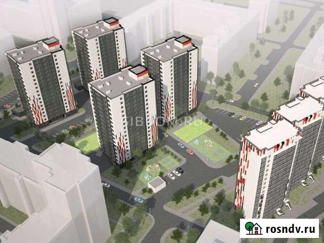 2-комнатная квартира, 61.1 м², 6/17 эт. на продажу в Красноярске Красноярск - изображение 1