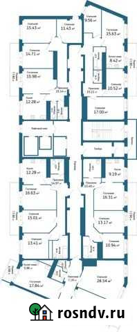 1-комнатная квартира, 39.7 м², 2/25 эт. на продажу в Набережных Челнах Набережные Челны - изображение 1
