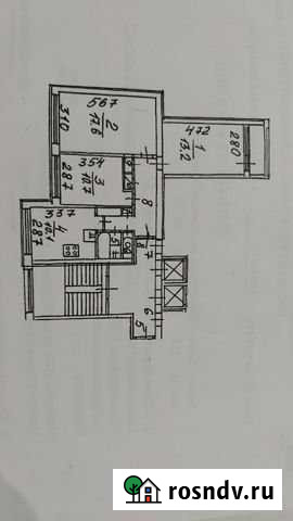 3-комнатная квартира, 63 м², 2/15 эт. на продажу в Санкт-Петербурге Санкт-Петербург - изображение 1