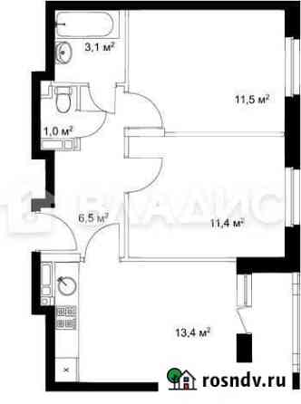 2-комнатная квартира, 48.3 м², 2/18 эт. на продажу в Нижнем Новгороде Нижний Новгород