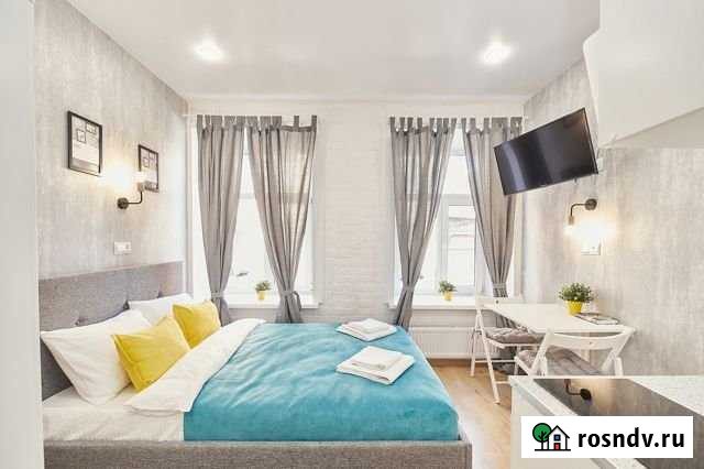 Квартира-студия, 17 м², 1/5 эт. в аренду посуточно в Санкт-Петербурге Санкт-Петербург - изображение 1