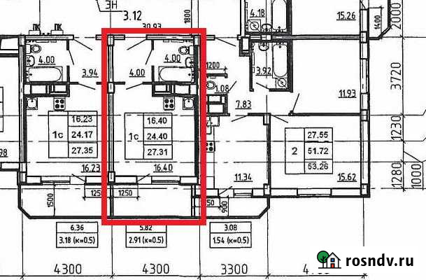 Квартира-студия, 27.3 м², 5/17 эт. на продажу в Мурино Мурино - изображение 1