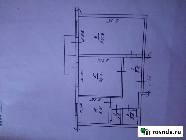 2-комнатная квартира, 46 м², 4/5 эт. на продажу в Нижнекамске Нижнекамск - изображение 1